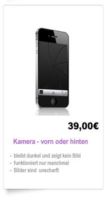 iPhone 4 Kamera Reparatur Berlin, Kamera wechseln Berlin